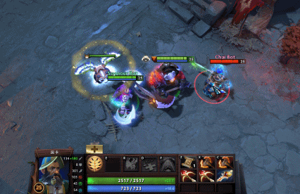 风暴之眼在刀塔世界杯中打出进球，被誉为弹幕炸裂的简单介绍