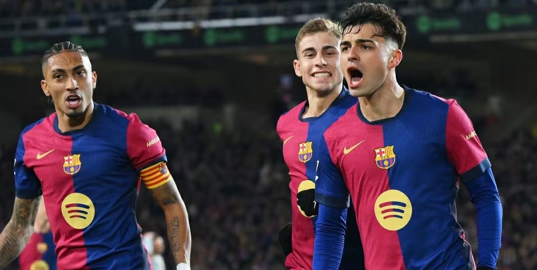 1xbet体育馆-巴塞罗那主场大胜马德里竞技夺得西甲冠军