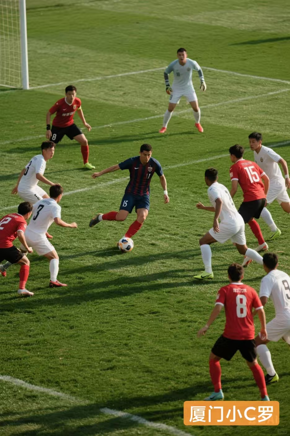 国际足球比赛中球队面对严峻考验